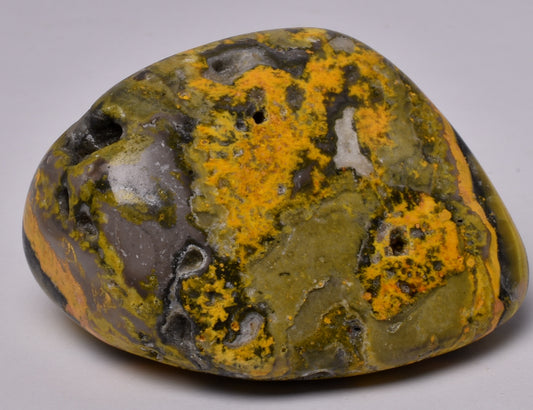 BUMBLEBEE MICROBIALITE JASPER POLISHED FREEFORM, INDONESIA P1007