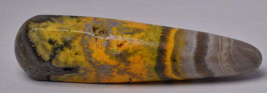 BUMBLEBEE MICROBIALITE JASPER POLISHED WAND, INDONESIA P1011