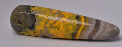 BUMBLEBEE MICROBIALITE JASPER POLISHED WAND, INDONESIA P1011