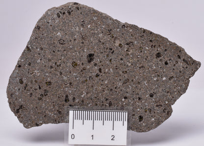 OLIVINE BASALT SLICE, KILAUEA VOLCANO, HAWAII S319