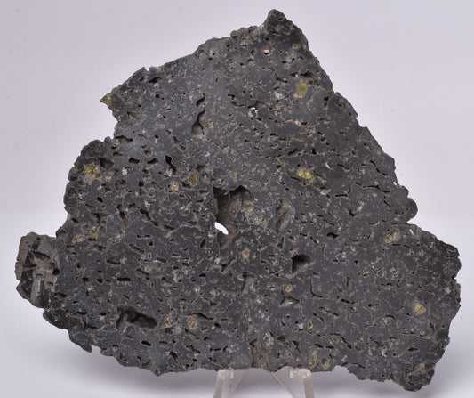 OLIVINE BASALT SLICE, KILAUEA VOLCANO, HAWAII S322