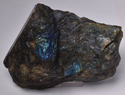 LABRADORITE BASECUT AND POLISHED P201