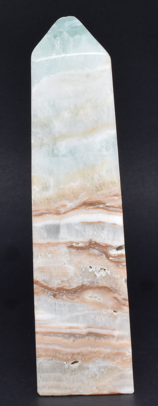 CARIBBEAN CALCITE POINT/GENERATOR P354