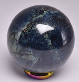 VIVIANITE  POLISHED MINERAL SPHERE P627