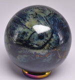 VIVIANITE  POLISHED MINERAL SPHERE P627