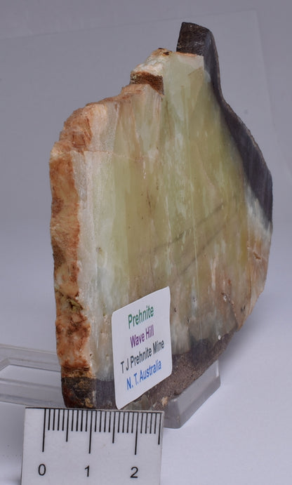 PREHNITE Polished, 199 grams, Wave Hill, AUSTRALIA S423