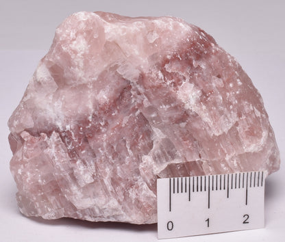 PEACH ARAGONITE NATURAL ROUGH ROCK R07