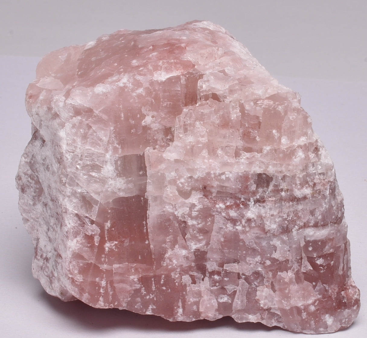 PEACH ARAGONITE NATURAL ROUGH ROCK R08