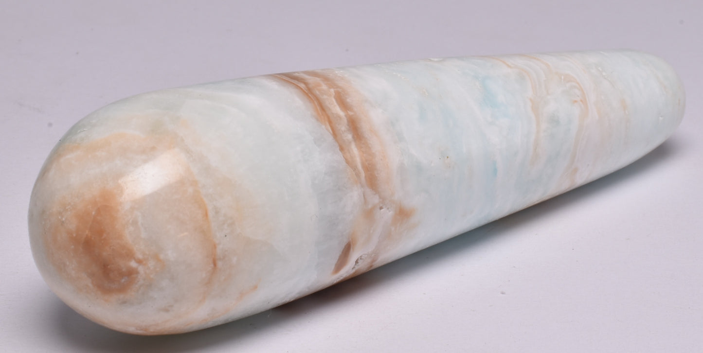 CARIBBEAN CALCITE MASSAGE WAND P99