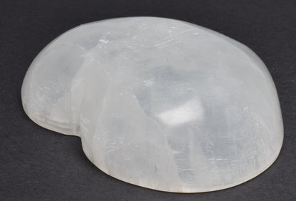 SELENITE HEART SHAPE BOWL 10 CM SE2