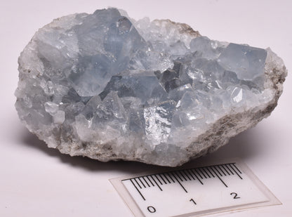 CELESTITE CRYSTAL CLUSTER, Madagascar, P120