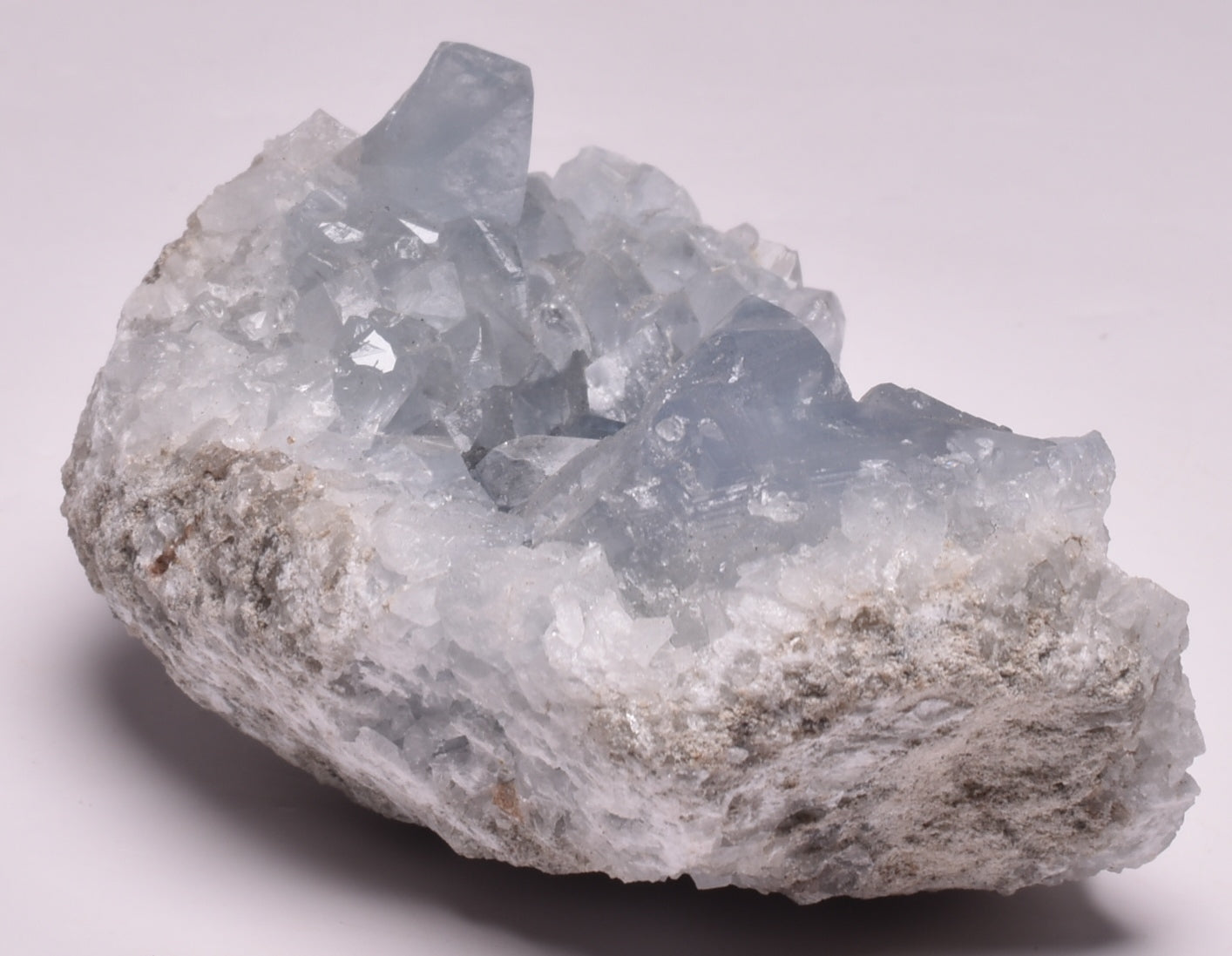 CELESTITE CRYSTAL CLUSTER, Madagascar, P120