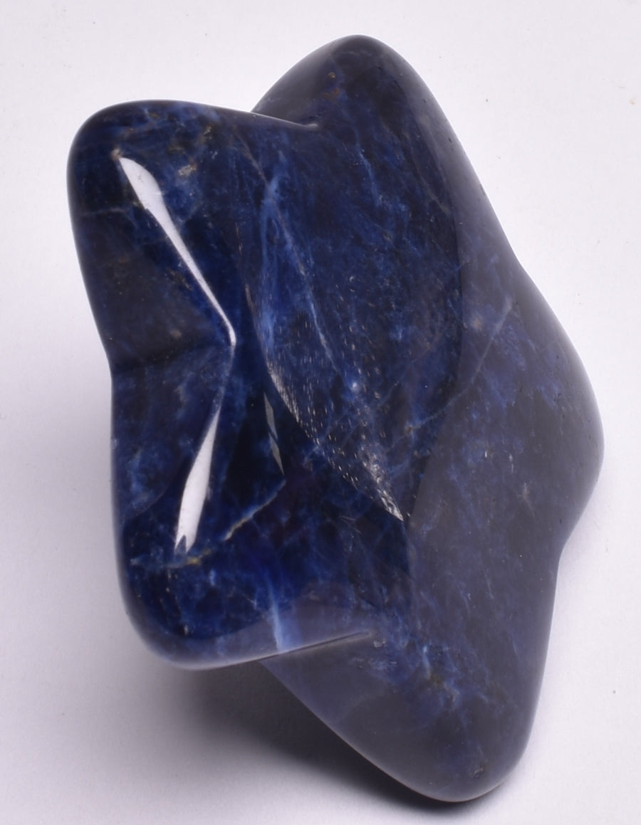 SODALITE CRYSTAL STAR CARVING P963