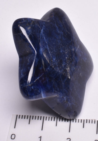 SODALITE CRYSTAL STAR CARVING P963