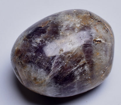 CHEVRON AMETHYST EGG TUMBLE P978