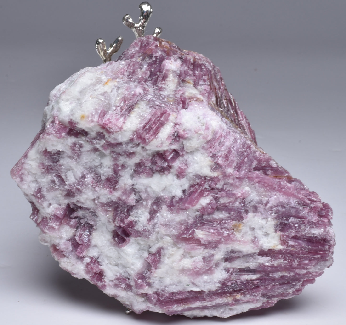 PINK TOURMALINE with AMETHYST TREE P1071