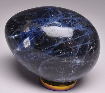 SODALITE POLISHED CRYSTAL EGG P1072