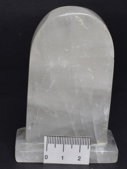 TOMBSTONE QUARTZ CRYSTAL CARVING P1131