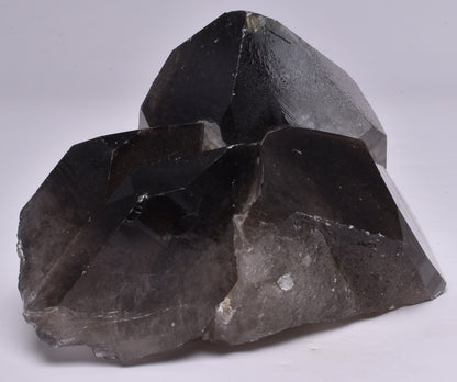 SMOKEY QUARTZ CRYSTAL POINT CLUSTER P599