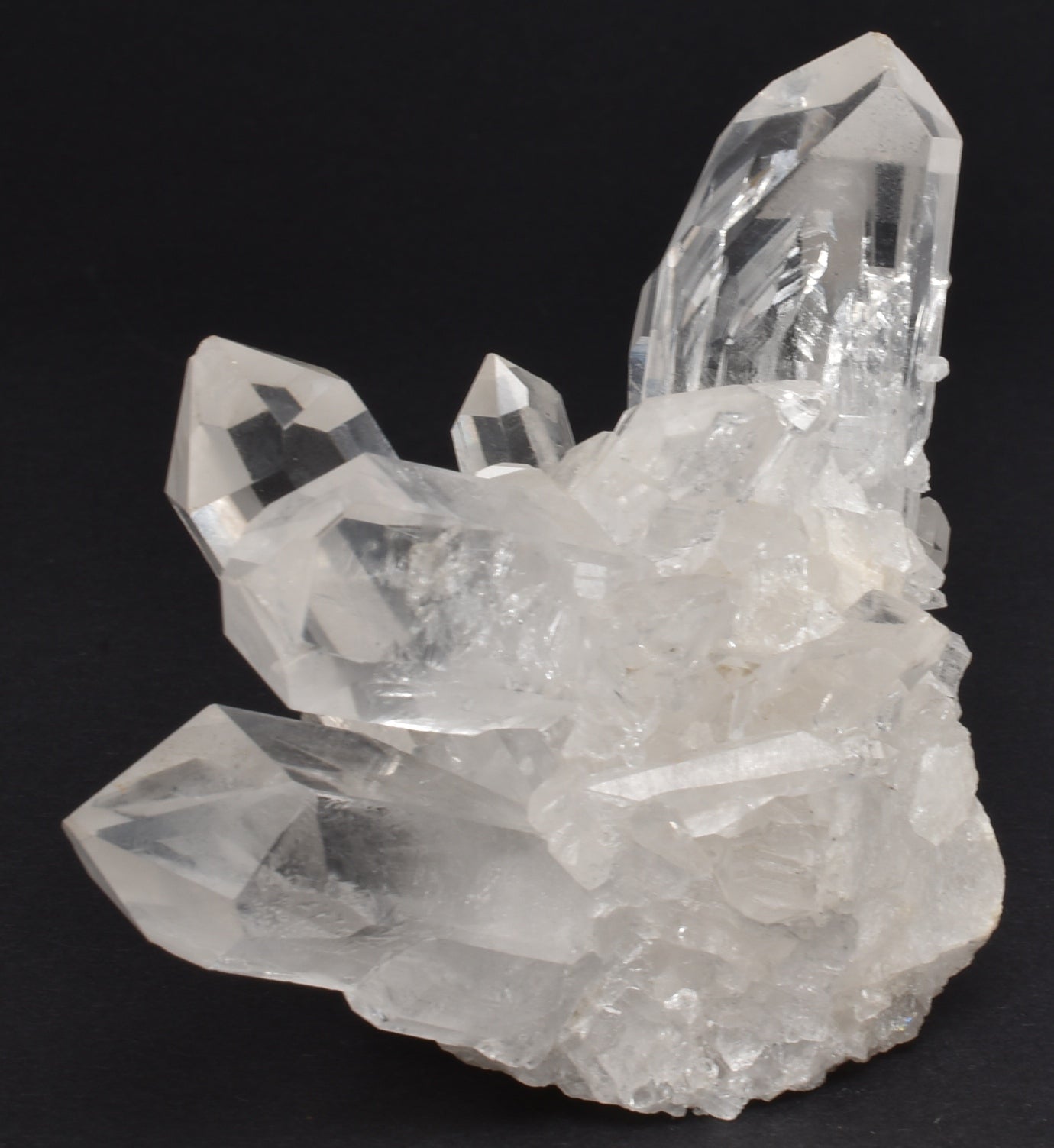 CLEAR QUARTZ CLUSTER of POINTS P587