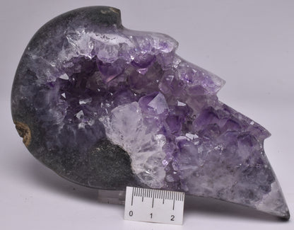 AMETHYST CLUSTER ANGEL WING P582