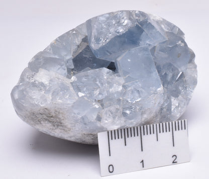 CELESTITE CRYSTAL EGG CLUSTER, Madagascar P515