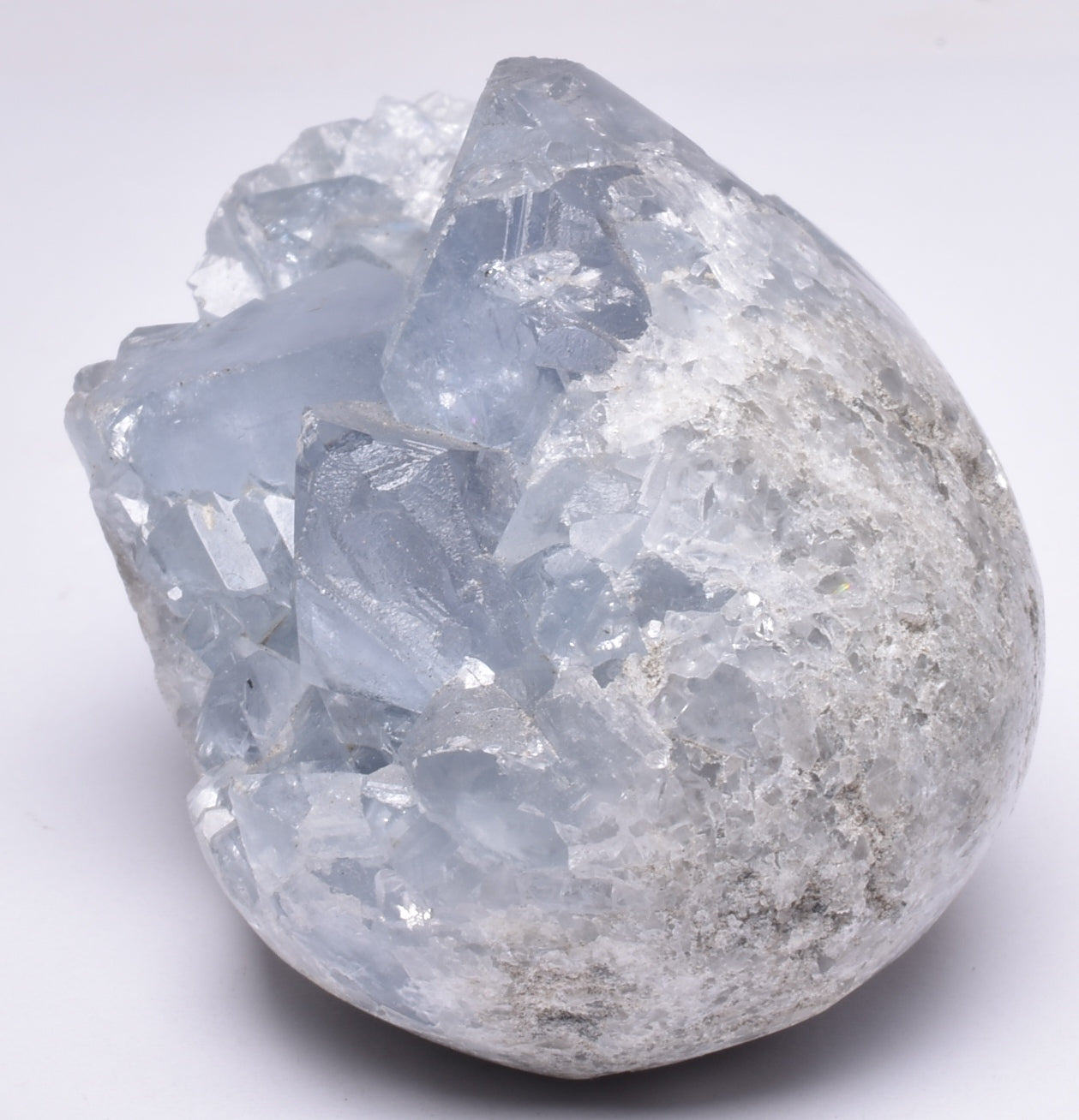 CELESTITE CRYSTAL EGG CLUSTER, Madagascar P515