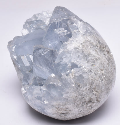 CELESTITE CRYSTAL EGG CLUSTER, Madagascar P515