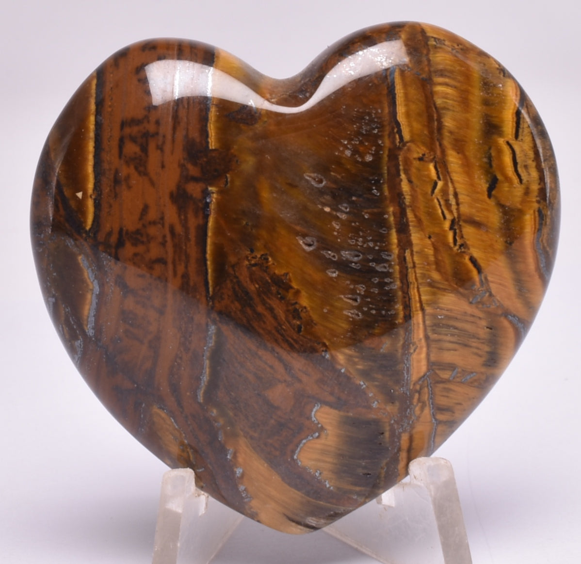 TIGER EYE CRYSTAL HEART CARVING P600