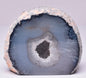 AGATE HALF, POLISHED FROM BRAZIL S122