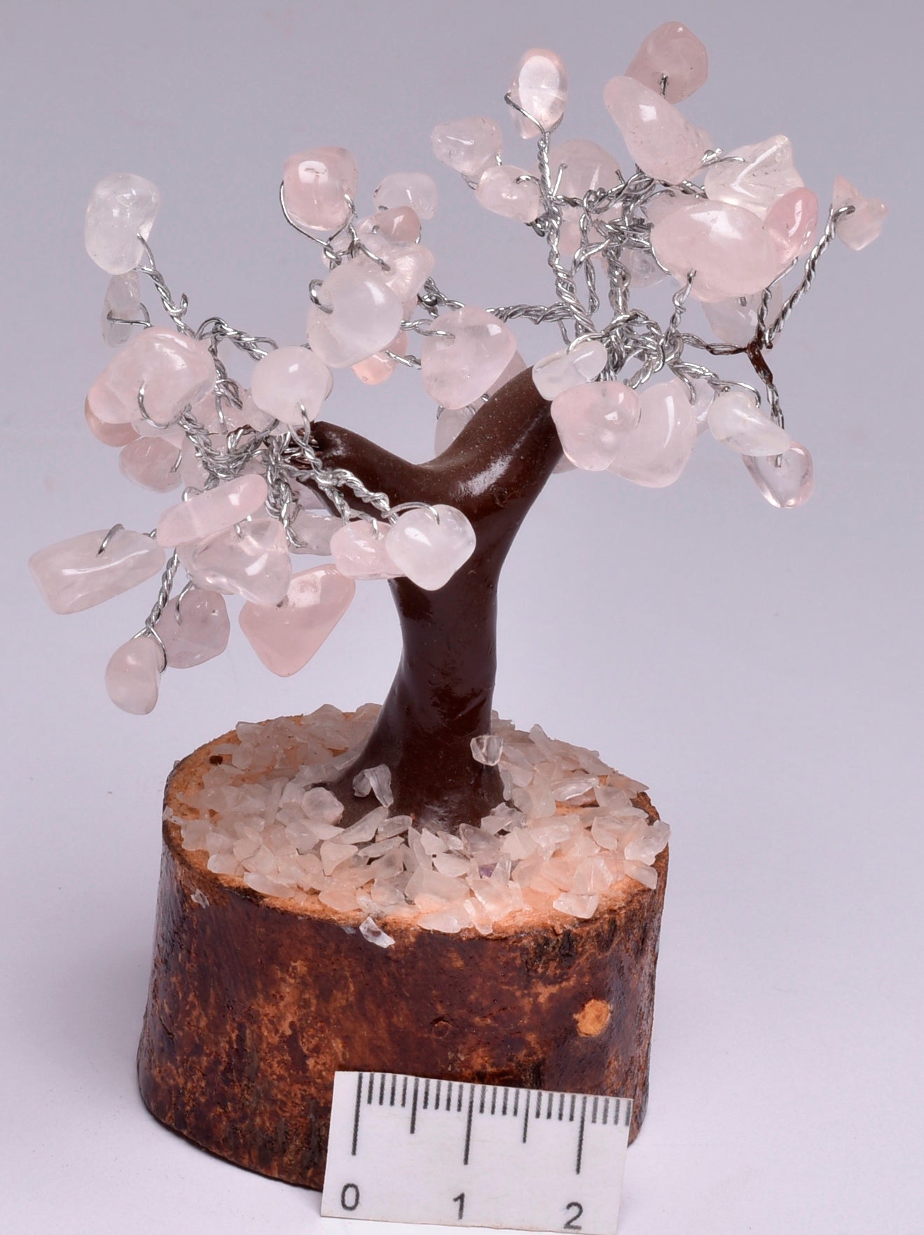 ROSE QUARTZ CRYSTAL TREE P530