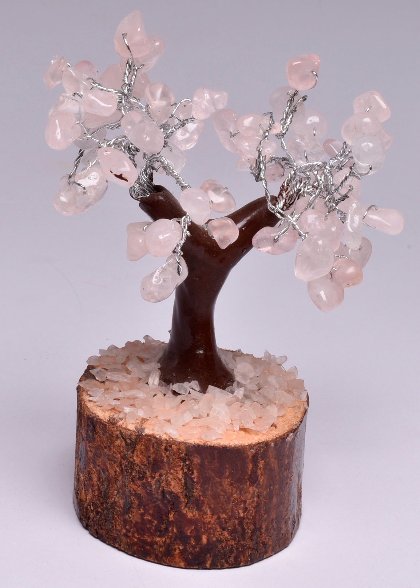 ROSE QUARTZ CRYSTAL TREE P530