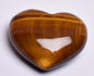 TIGER EYE CRYSTAL HEART CARVING P888