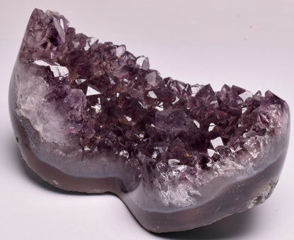 AMETHYST HEART CLUSTER P322