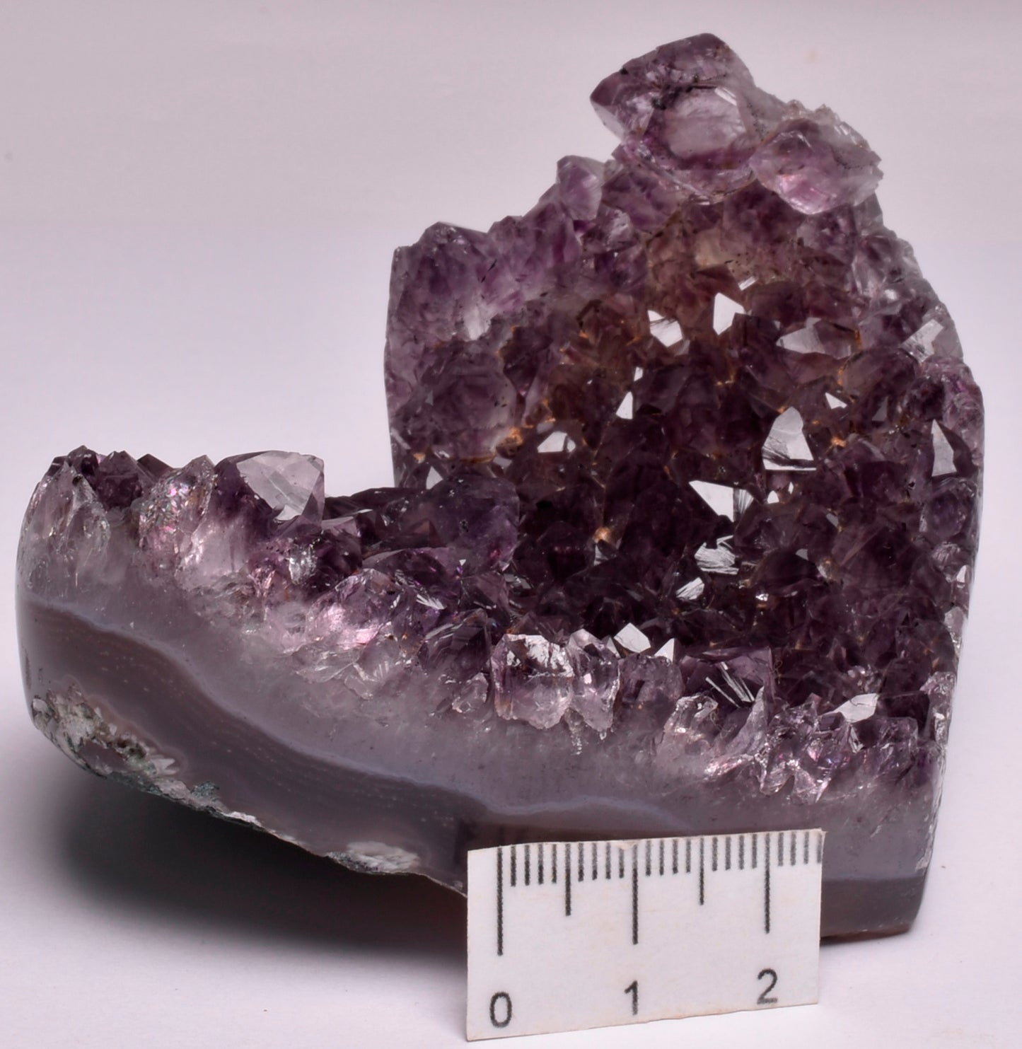 AMETHYST HEART CLUSTER P322