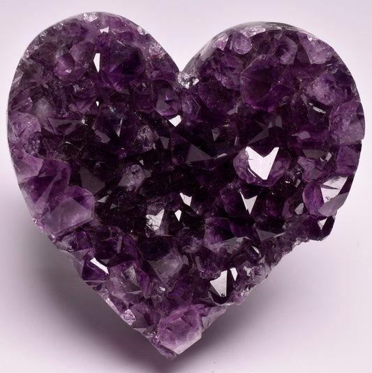 AMETHYST HEART CLUSTER P144