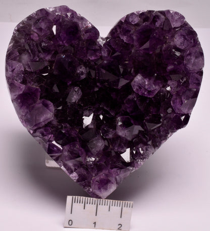 AMETHYST HEART CLUSTER P144