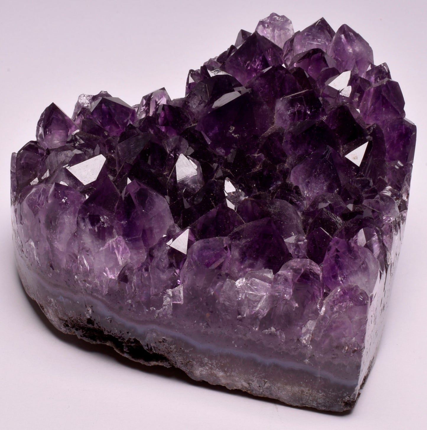 AMETHYST HEART CLUSTER P144