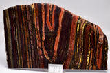 BANDED TIGER IRON Polished Slice, AUSTRALIA S400