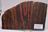 BANDED TIGER IRON Polished Slice, AUSTRALIA S400