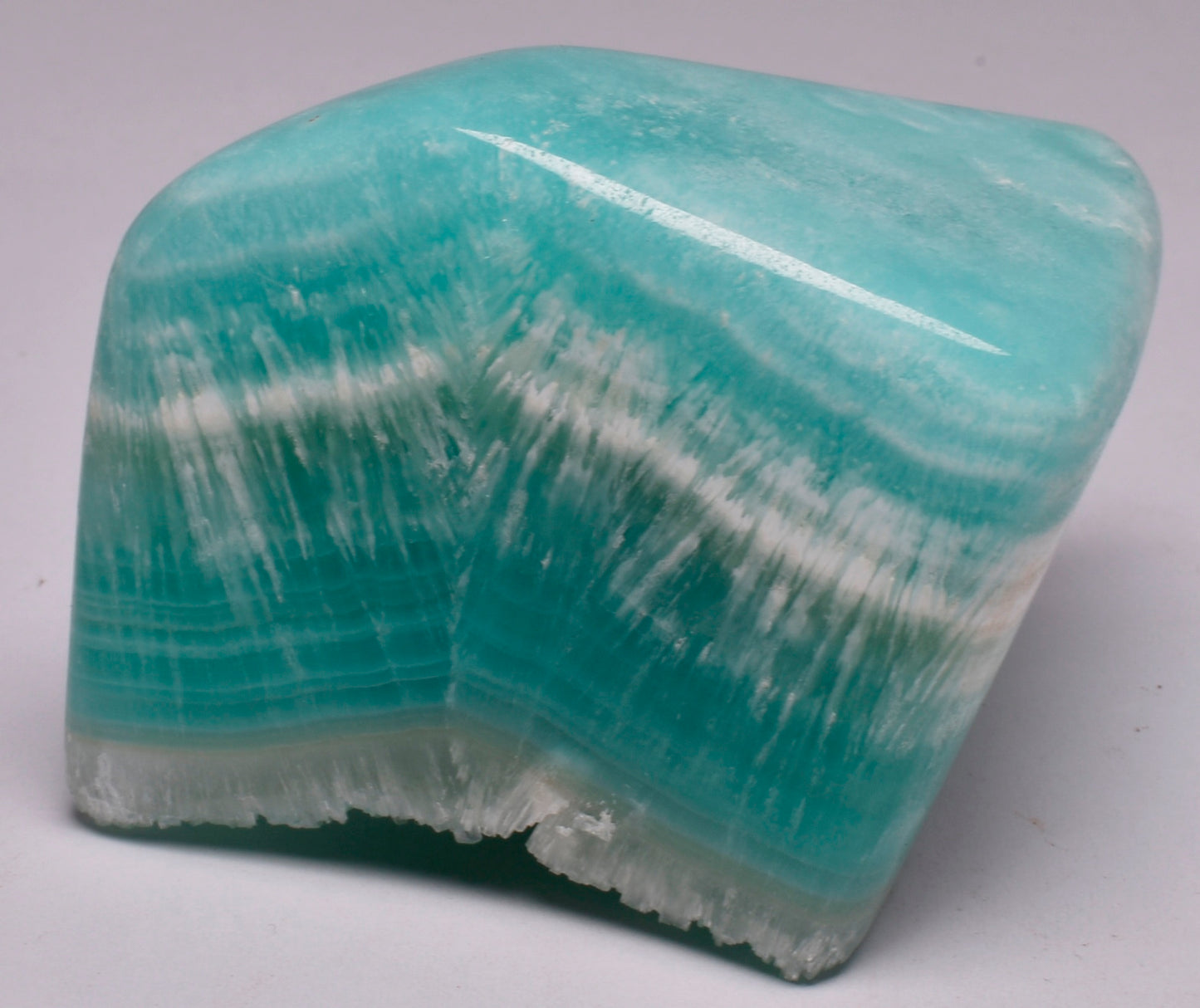 CARIBBEAN CALCITE POLISHED FREEFORM P449