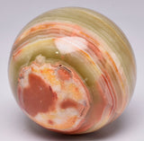 GREEN ONYX TRAVERTINE SPHERE P517