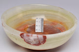 GREEN ONYX CARVED BOWL 12 CM