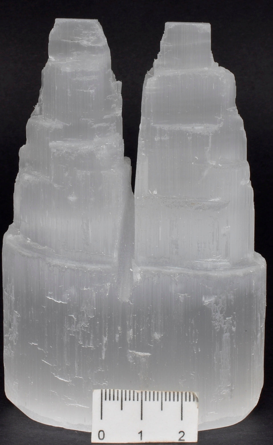 SELENITE TWIN TOWER 10 CM SE8