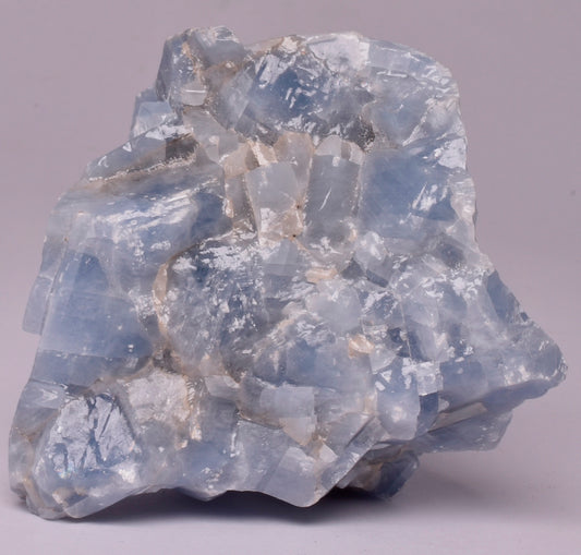 BLUE CALCITE CRYSTAL IN NATURAL ROUGH FORM R16