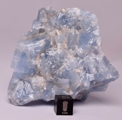 BLUE CALCITE CRYSTAL IN NATURAL ROUGH FORM R16