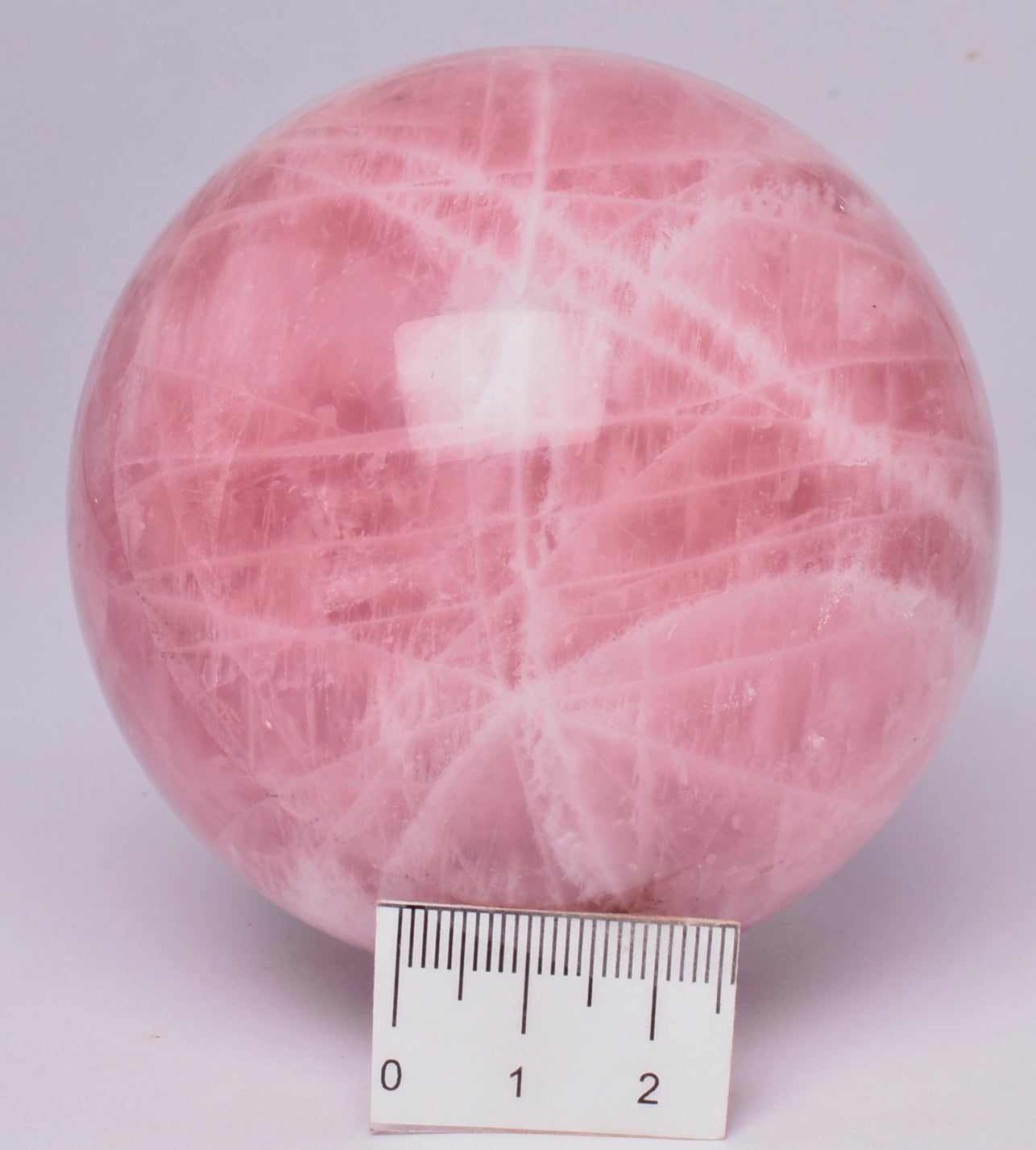 ROSE QUARTZ CRYSTAL SPHERE P720