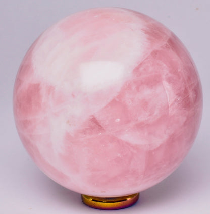 ROSE QUARTZ CRYSTAL SPHERE P720