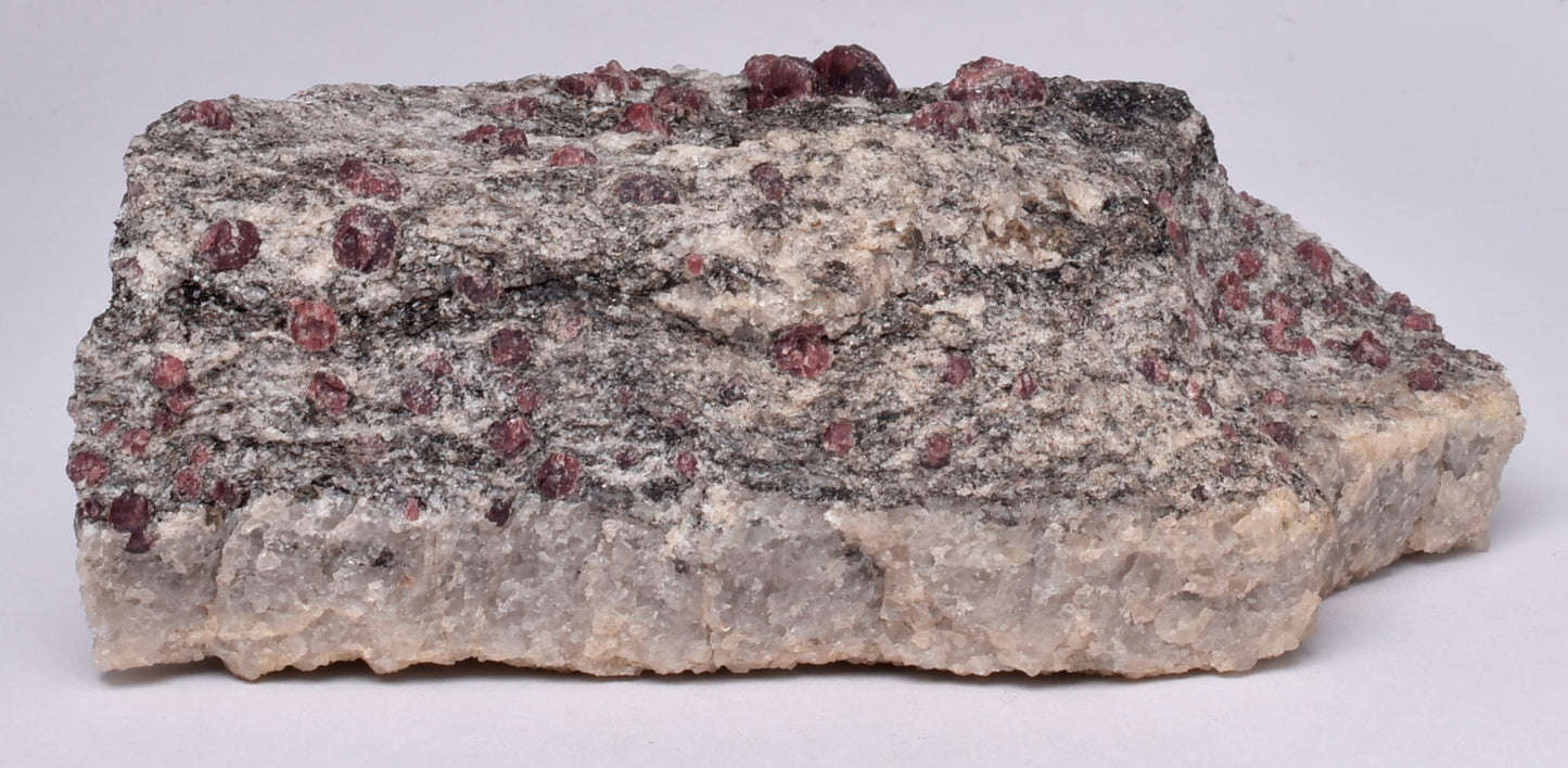 ALMANDINE GARNET, QUARTZ AND BIOTITE, AUSTRALIAN ANTARTIC TERRITORY M15