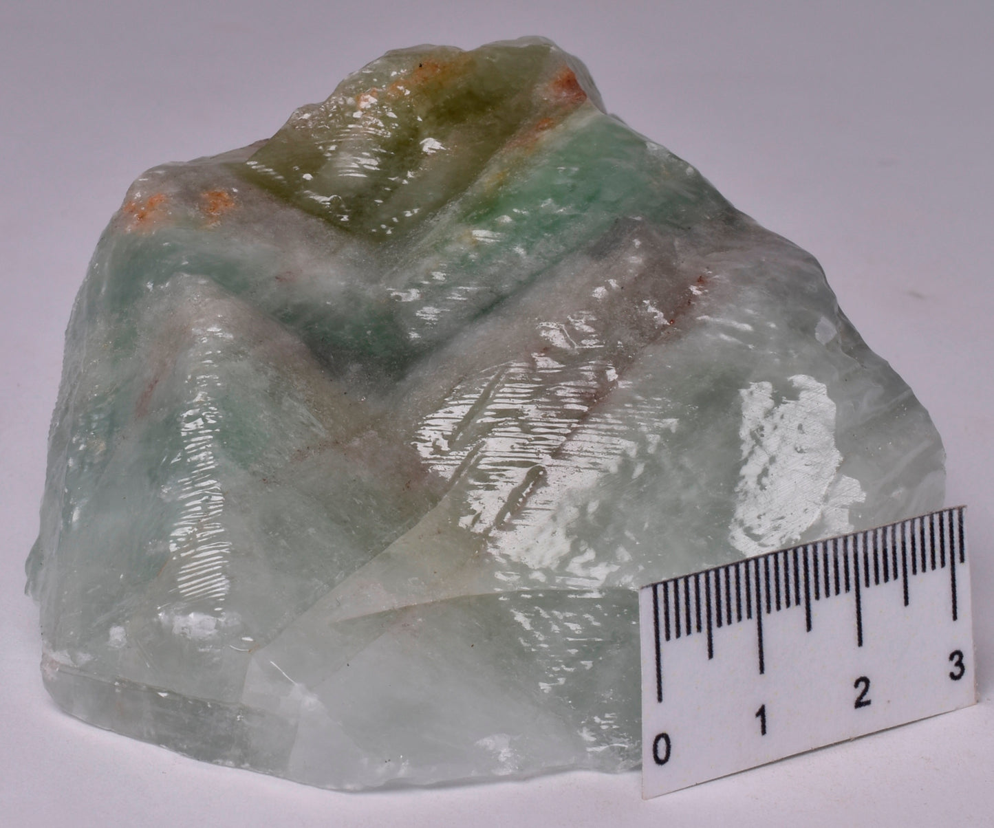 GREEN CALCITE CRYSTAL IN NATURAL FORM P78